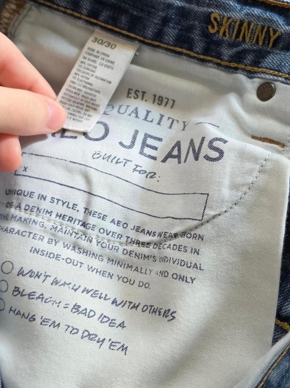 American Eagle Outfitters Skinny Men’s Jeans - Dark Blue